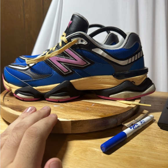 New Balance Other - New Balance 9060 Blue Oasis Real  Pink Size 11.5